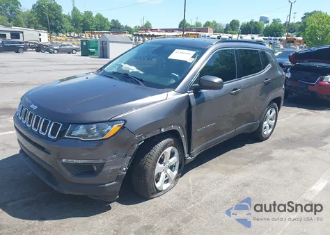 2018 Jeep Compass Latitude Fwd из США, поврежденный, VIN 3C4NJCBB1JT461649